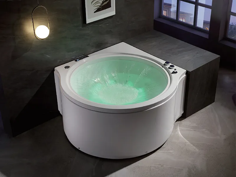 Luxury Acrylic Waterfall Jacuzzis Indoor for 2 person