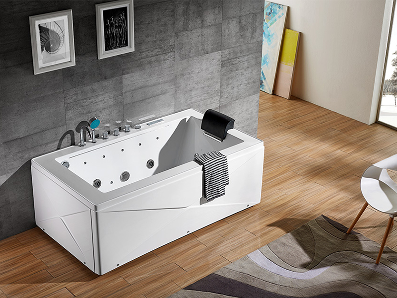 Acrylic Waterfall Jacuzzis Indoor for 1person