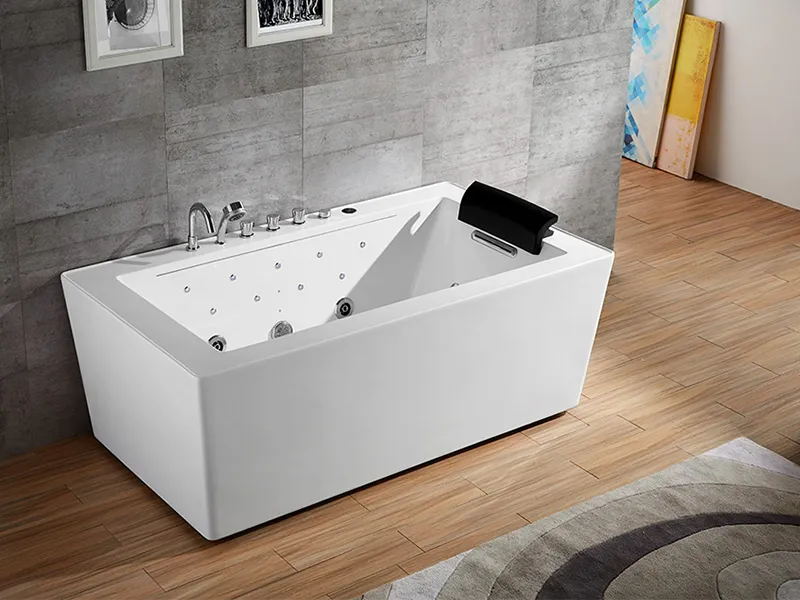 Acrylic Waterfall Jacuzzis Indoor for 1person