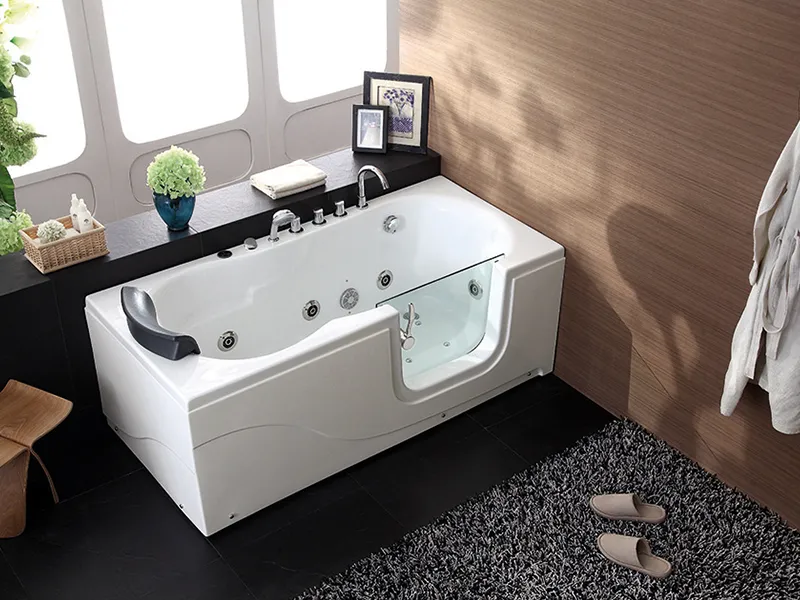 Indoor Walk-In Hydrotherapy Spa Jacuzzi