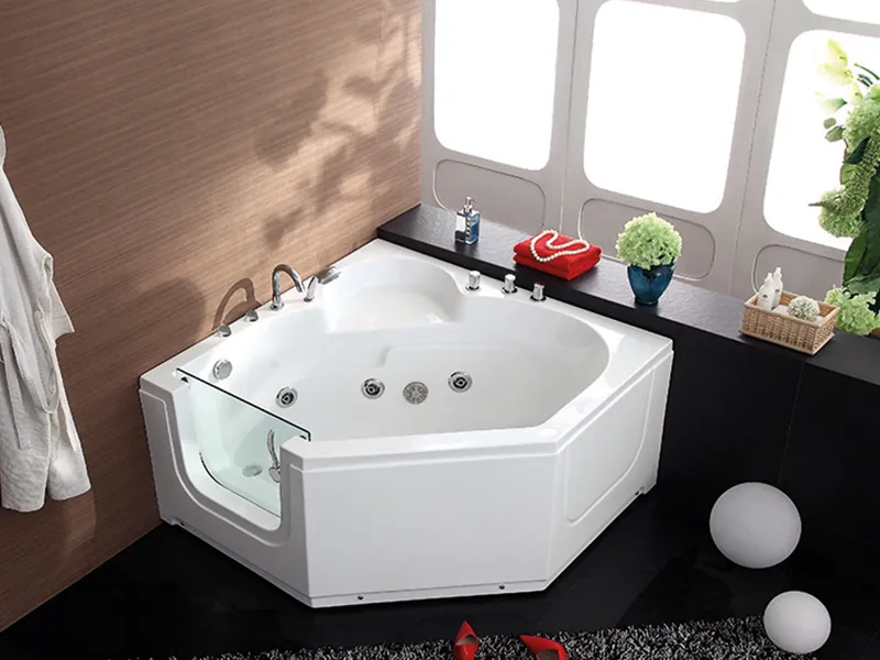 Indoor Walk-In Hydrotherapy Spa Jacuzzi