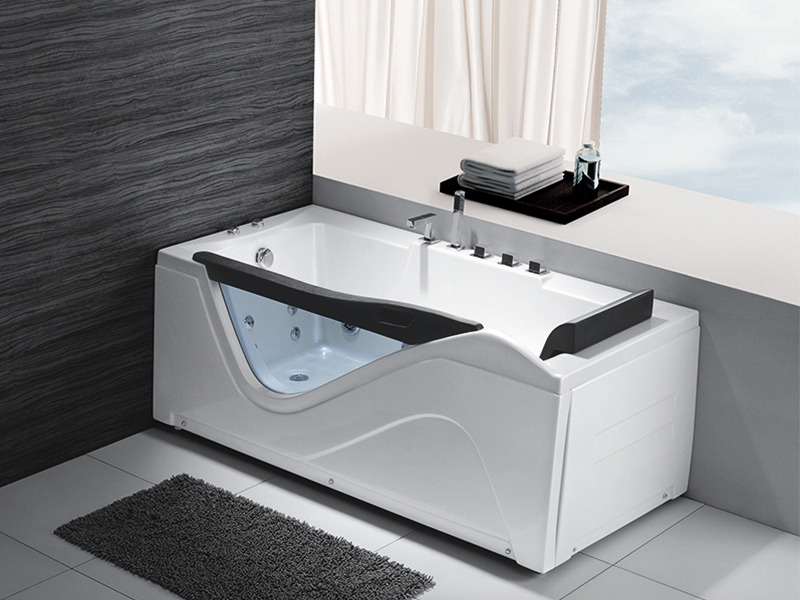 Acrylic Jacuzzis with Glass Panels for 1 person