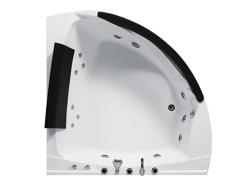 Acrylic Jacuzzis with Glass Panels Indoor for 1 person