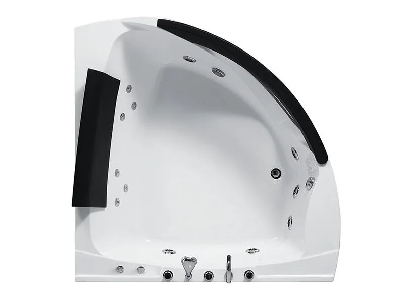 Acrylic Jacuzzis with Glass Panels Indoor for 1 person