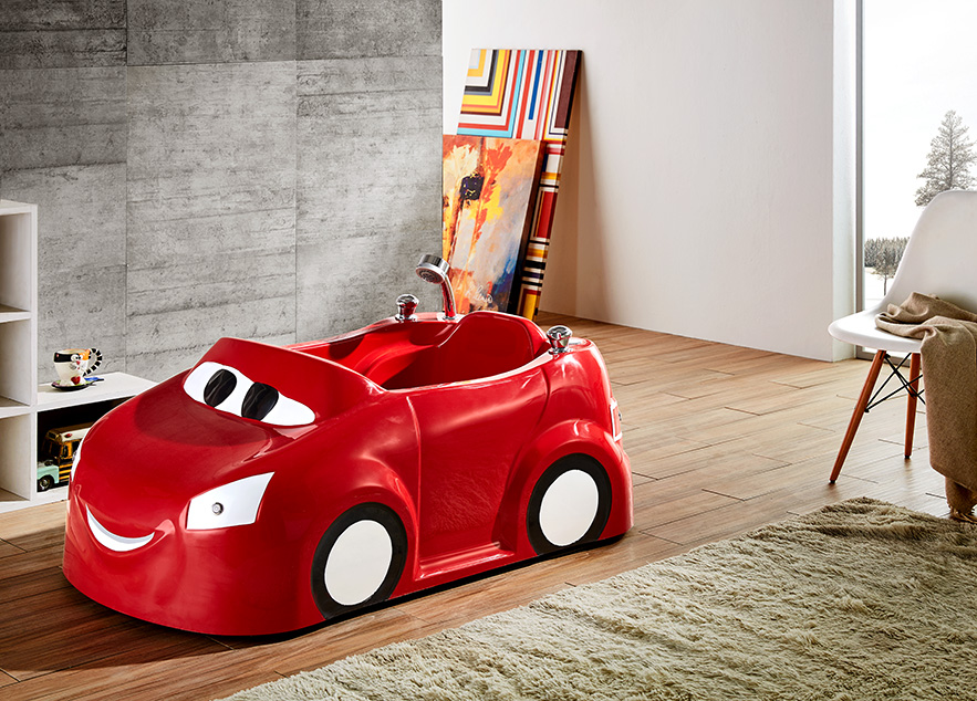 New Trend Whirlpool Freestanding Jacuzzi for Children Cars
