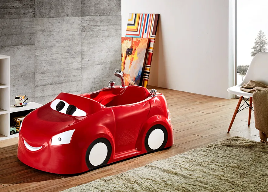 New Trend Whirlpool Freestanding Jacuzzi for Children Cars
