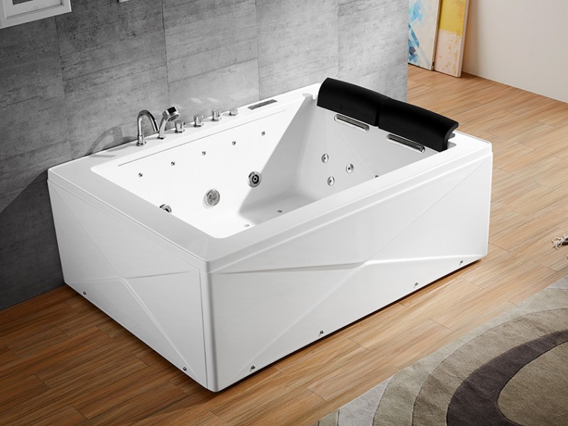 Acrylic Waterfall Jacuzzis Indoor for 1 person