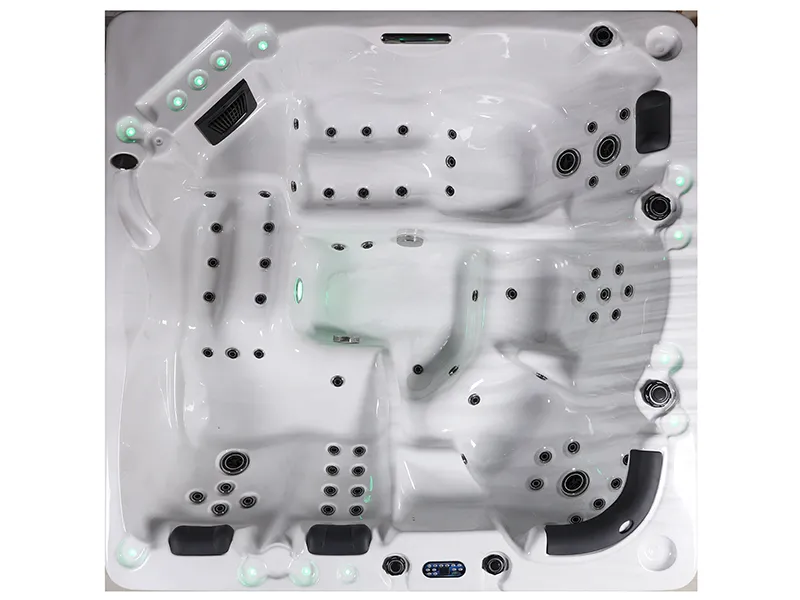 2.3m High Quality OutdoorSpa Pool New Healthy Spa Bathtubs With Light&Water Massage Jets Whirlpools & Bathtubs