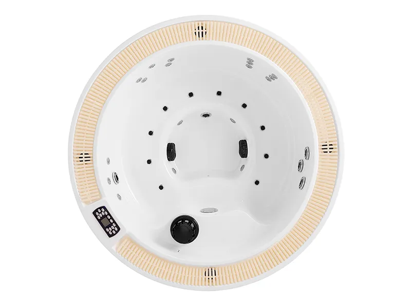 1.8m Modern 2-Person Hot Tub with Massage Bathtub Pool Factory Price Outdoor Massage Hot Bath Tub