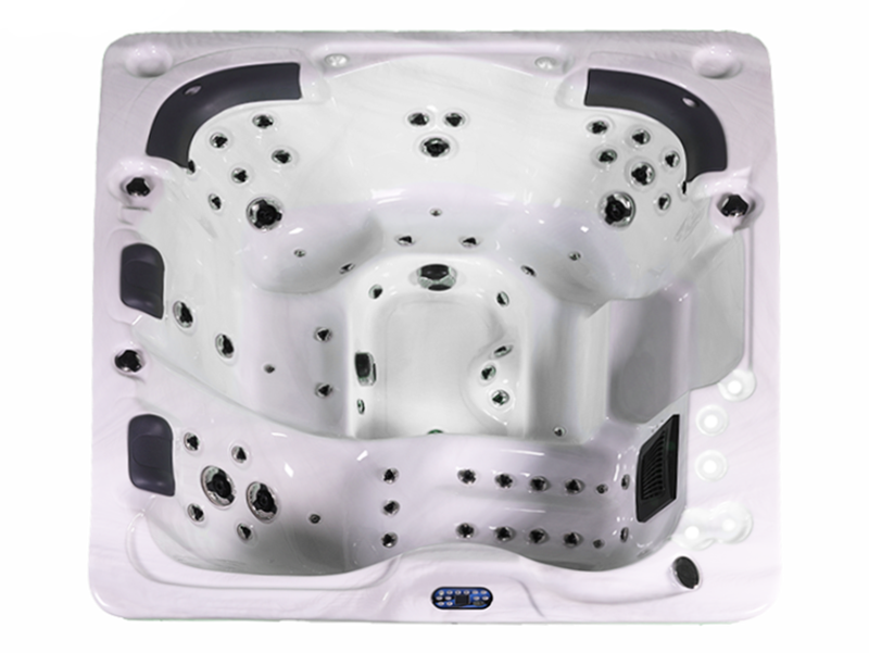 2.1m New Healthy Hot Selling Cost-effective Price Spa Bathtubs With Light&Water Massage Jets Whirlpools Tub