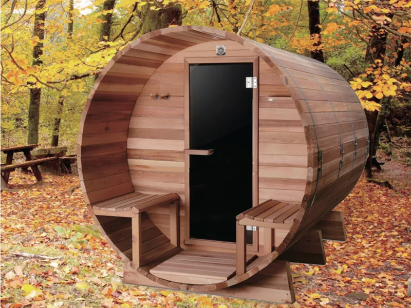 Hybrid Outdoor Sauna Room