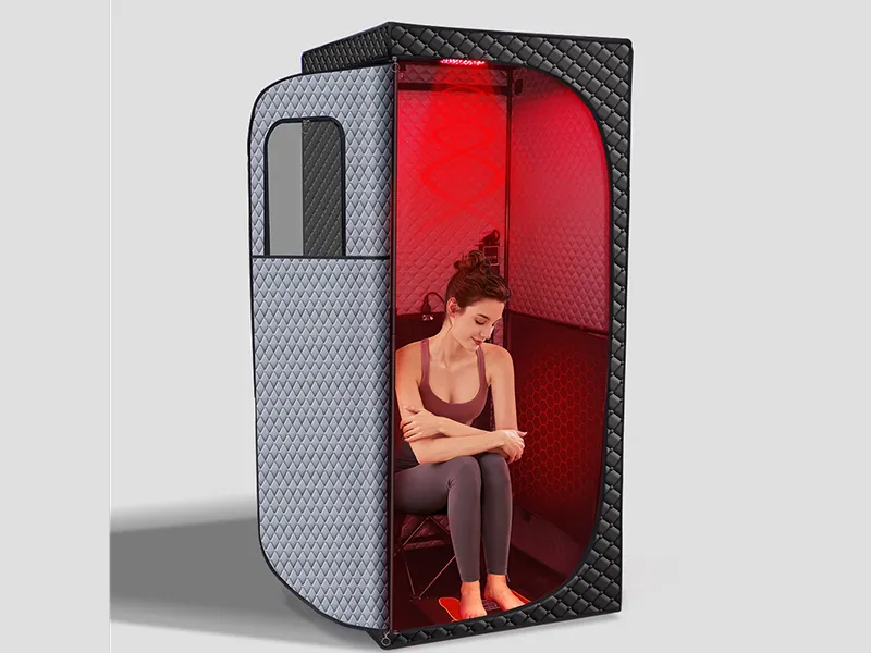 Foldable Graphene Heating Full-Body Wet Spa Sauna Room Aromatherapy & Herbs Electric for Home Use & Apartments