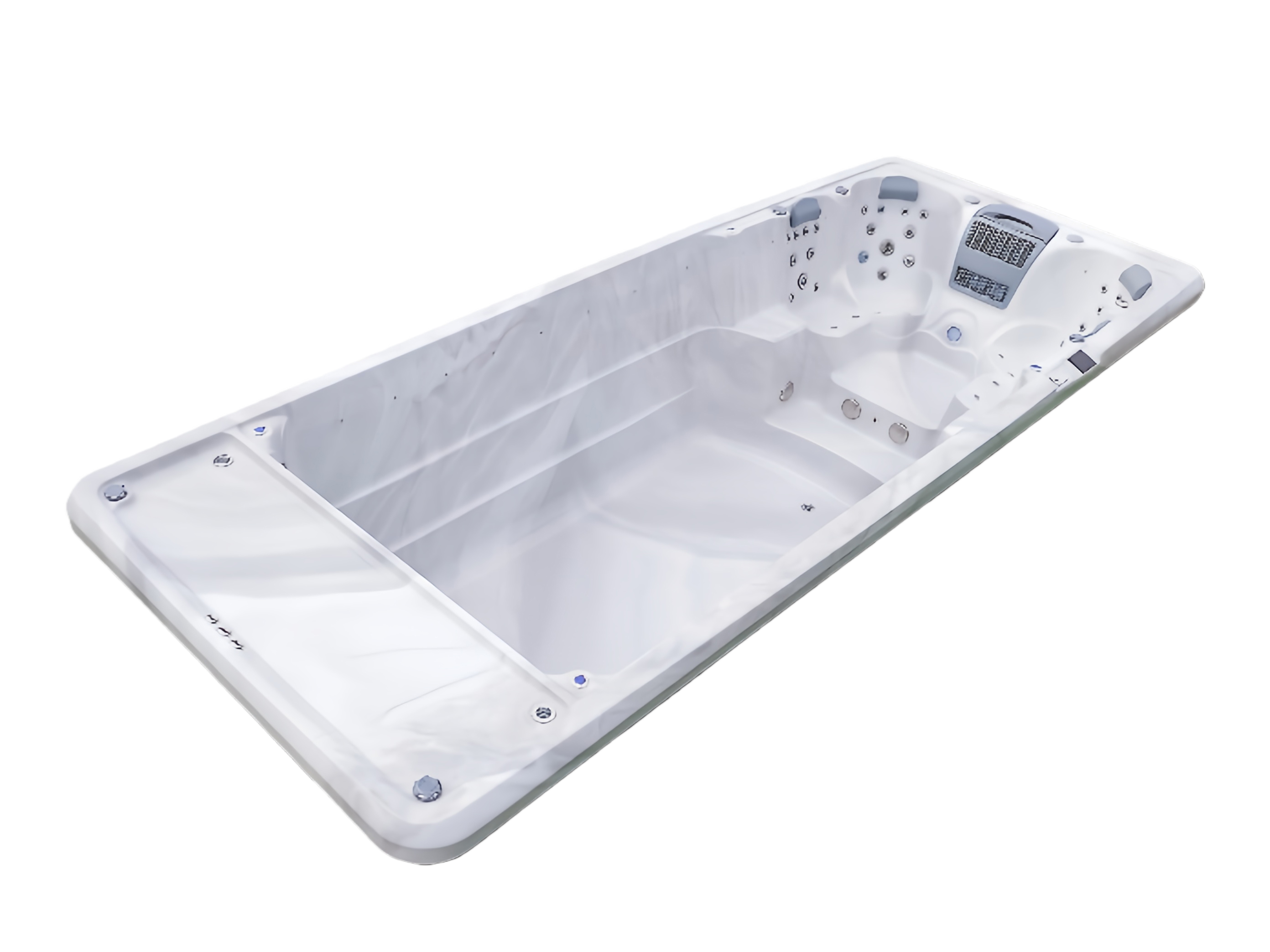 6m Outdoor Hydrotherapy Spa Modern 5.8m Outdoor Hot Tub Outdoor Massage Spa Pool 6-Person Spa Pool Factory Wholesale